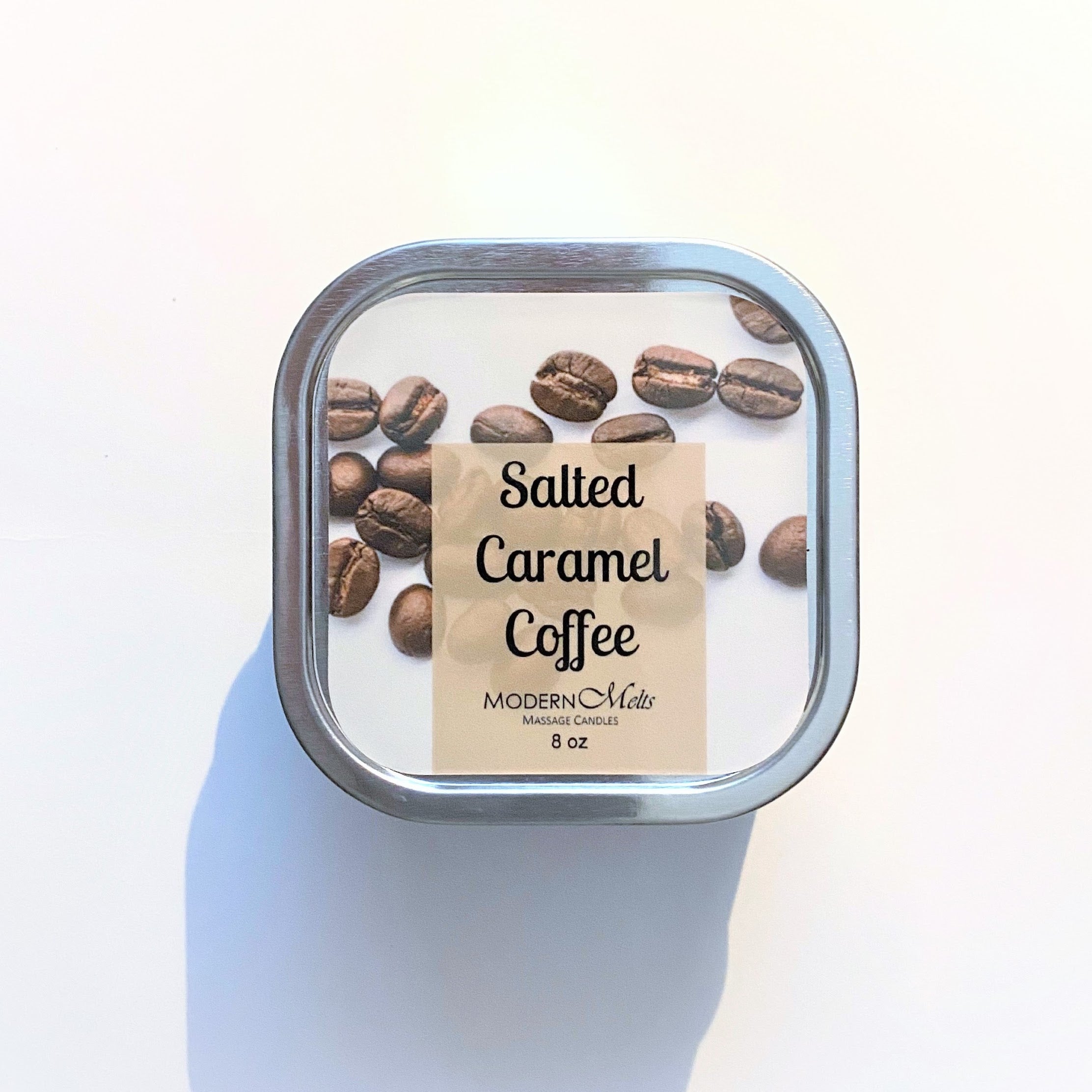 Salted Caramel Coffee Massage Candle (4oz)