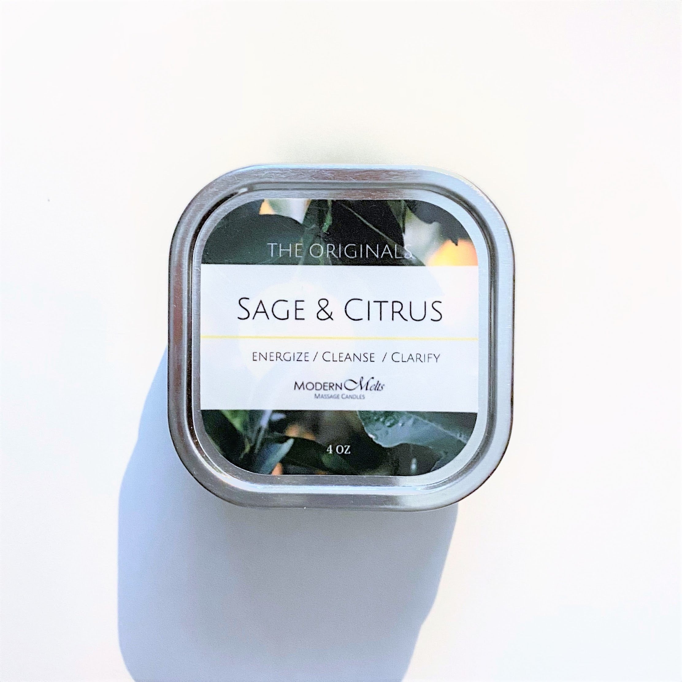 Sage & Citrus Massage Candle (4oz)