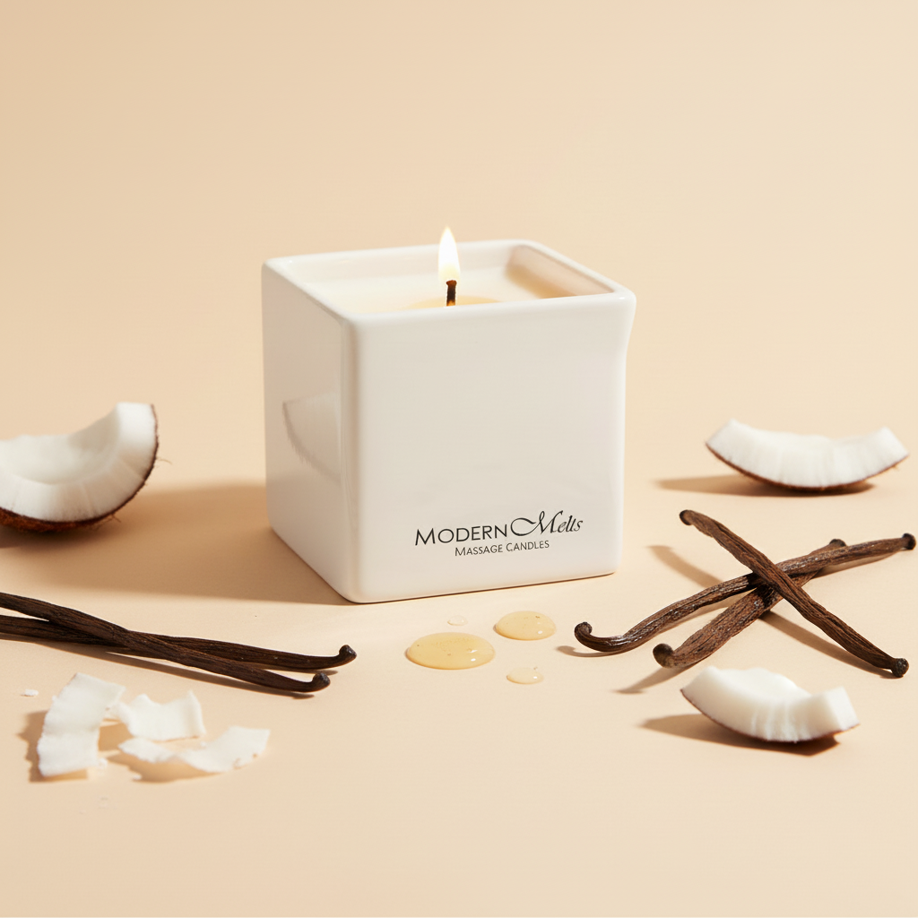 Coconut Vanilla SIGNATURE Massage Candle 10oz
