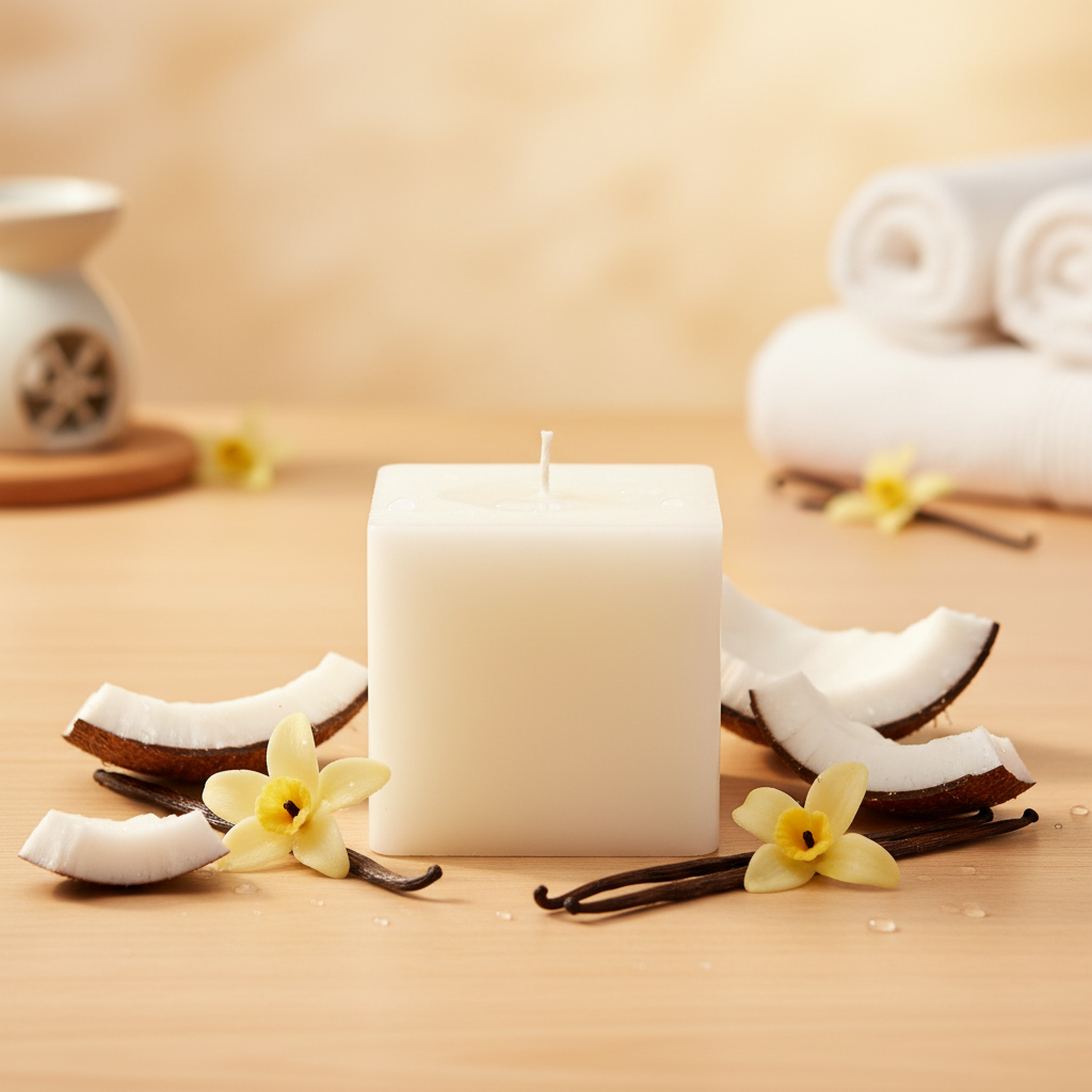 Coconut Vanilla Massage Candle Refill (7oz)