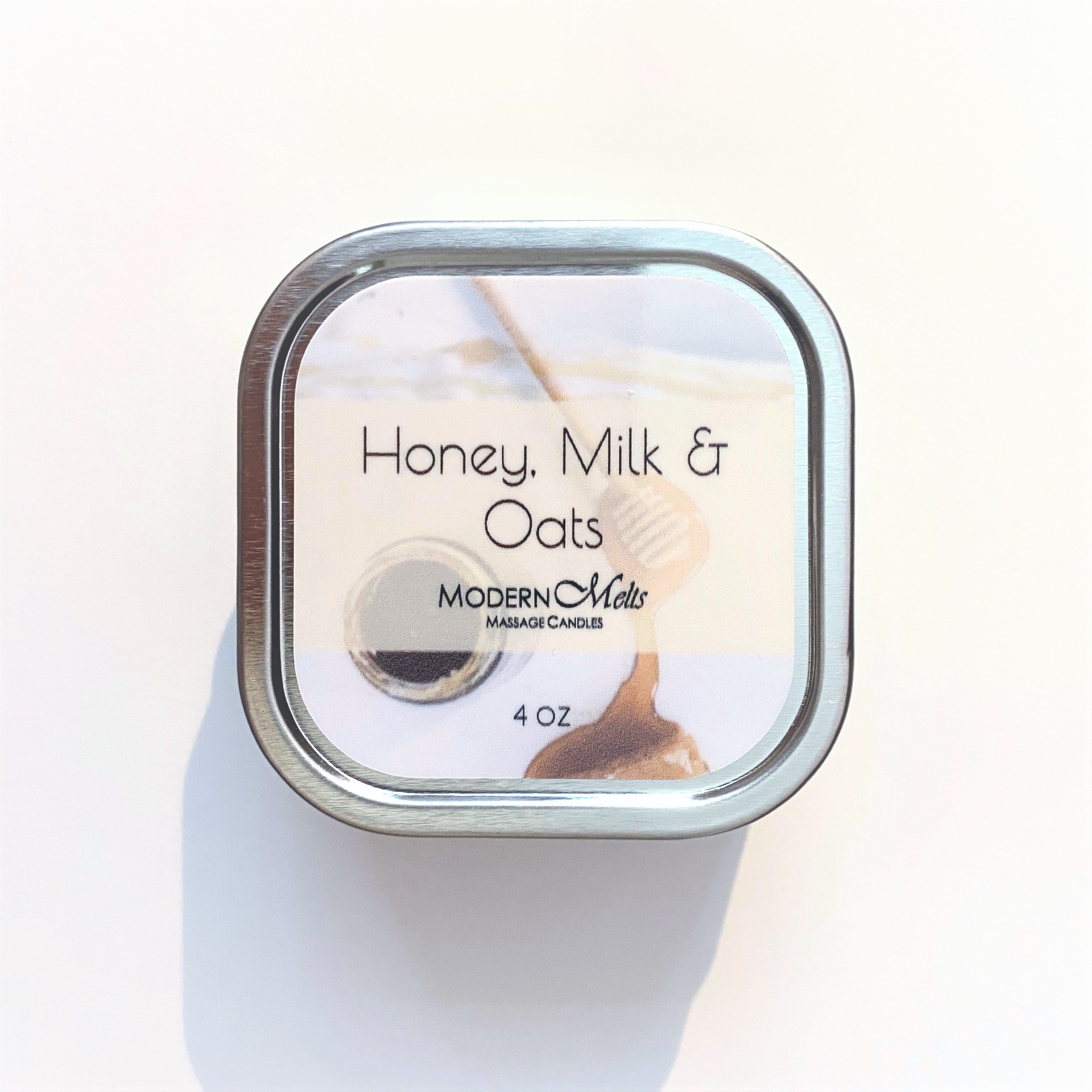 Honey, Milk & Oats Massage Candle (4oz)
