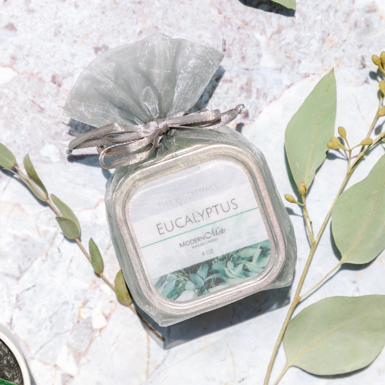 Eucalyptus Essentials Massage Candle (4oz)