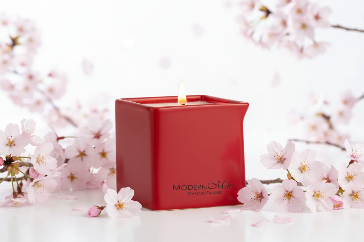 Japanese Cherry Blossom Signature Massage Candle 10oz