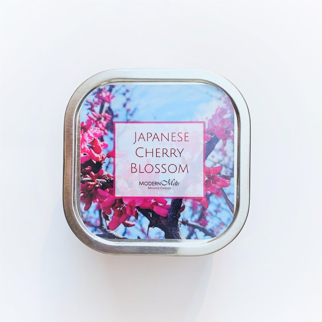 Japanese Cherry Blossom Massage Candle (4oz)