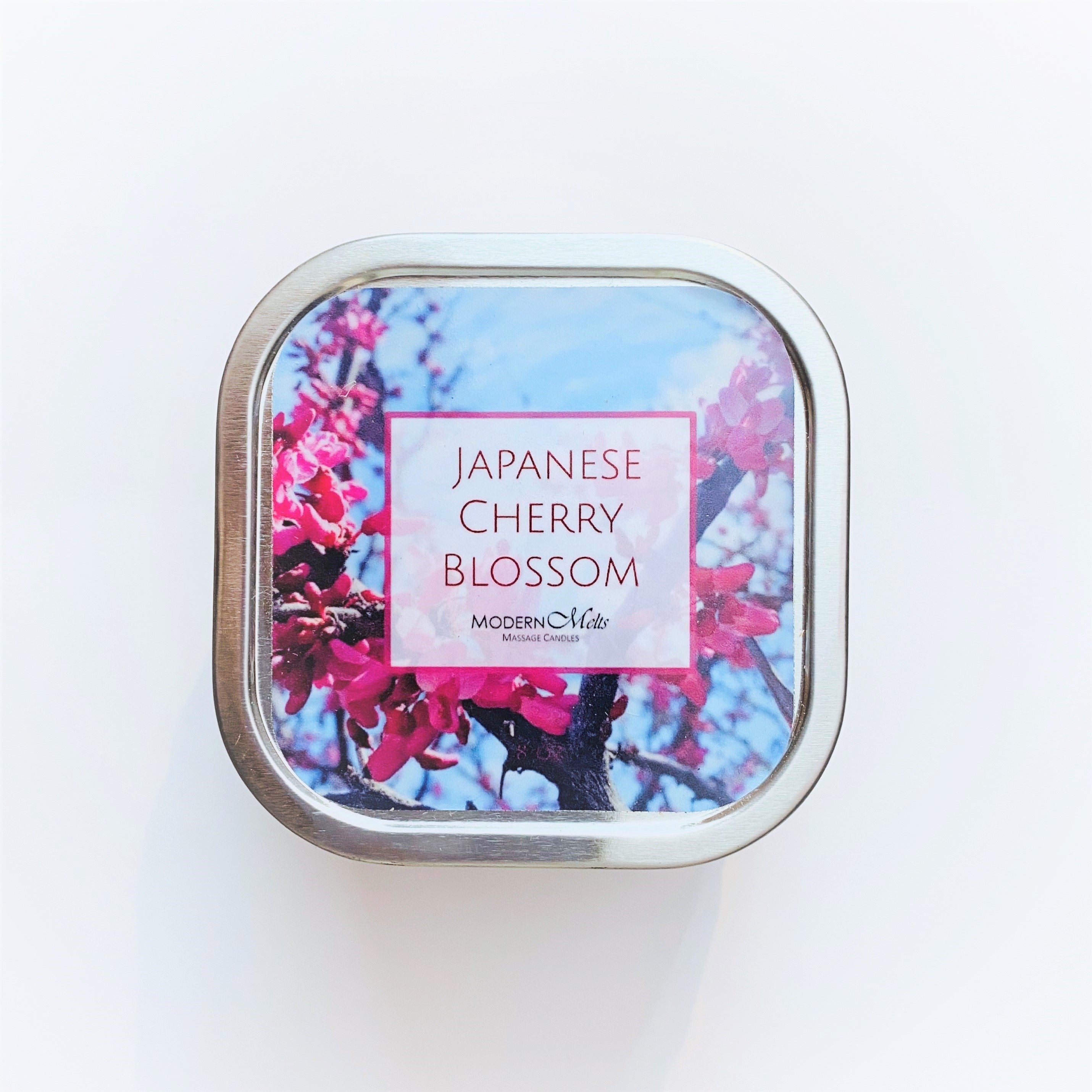 Japanese Cherry Blossom Massage Candle (4oz)
