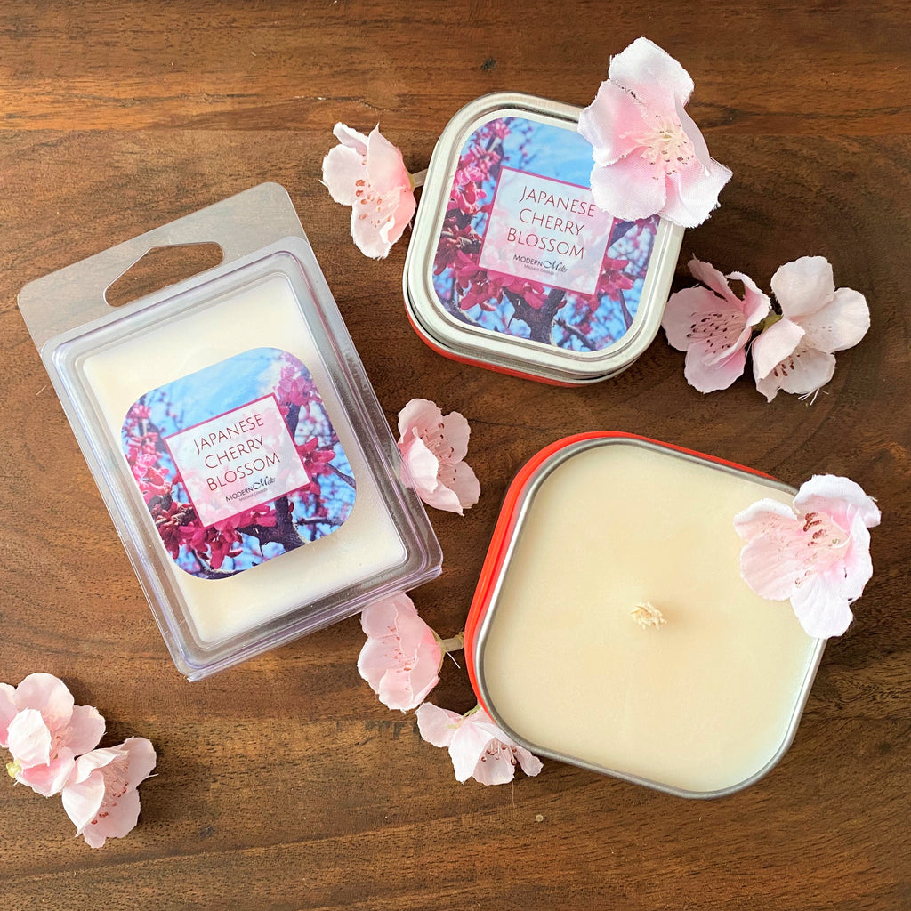Japanese Cherry Blossom Massage Candle (4oz)