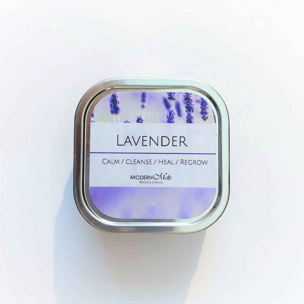 The flowers of lavender are fragrant in nature and have been used for its healing properties for centuries. Traditionally, lavender essential oil has also been used in making perfumes. The oil is very useful in aromatherapy and many aromatic preparations and combinations, such as lotions, candles and in this case, both!