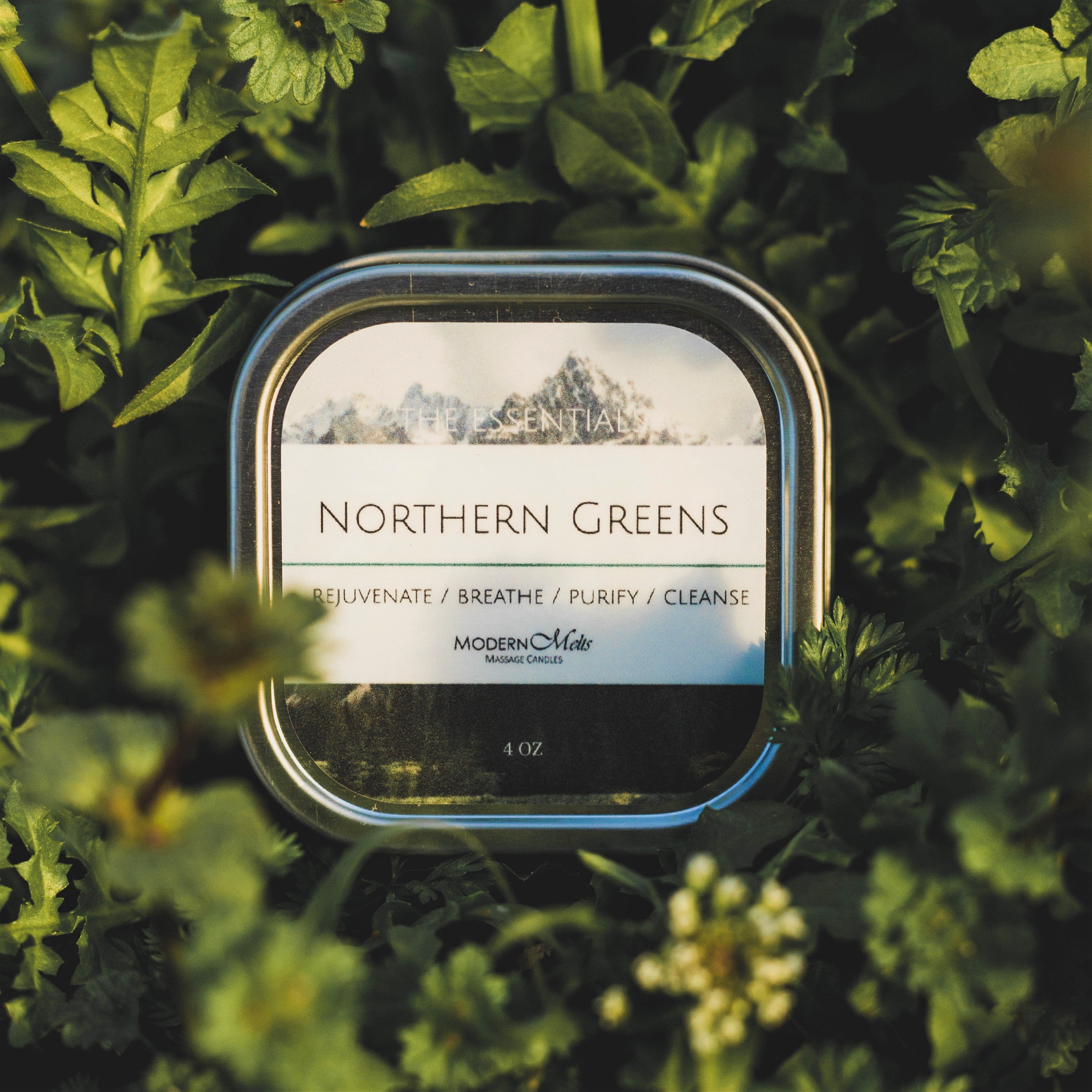 Northern Greens Essentials Massage Candle (4oz)