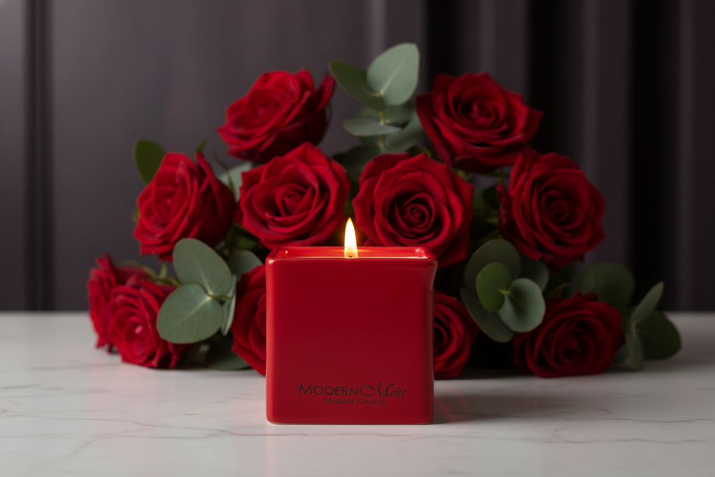 Rose Bouquet Signature Massage Candle 10oz