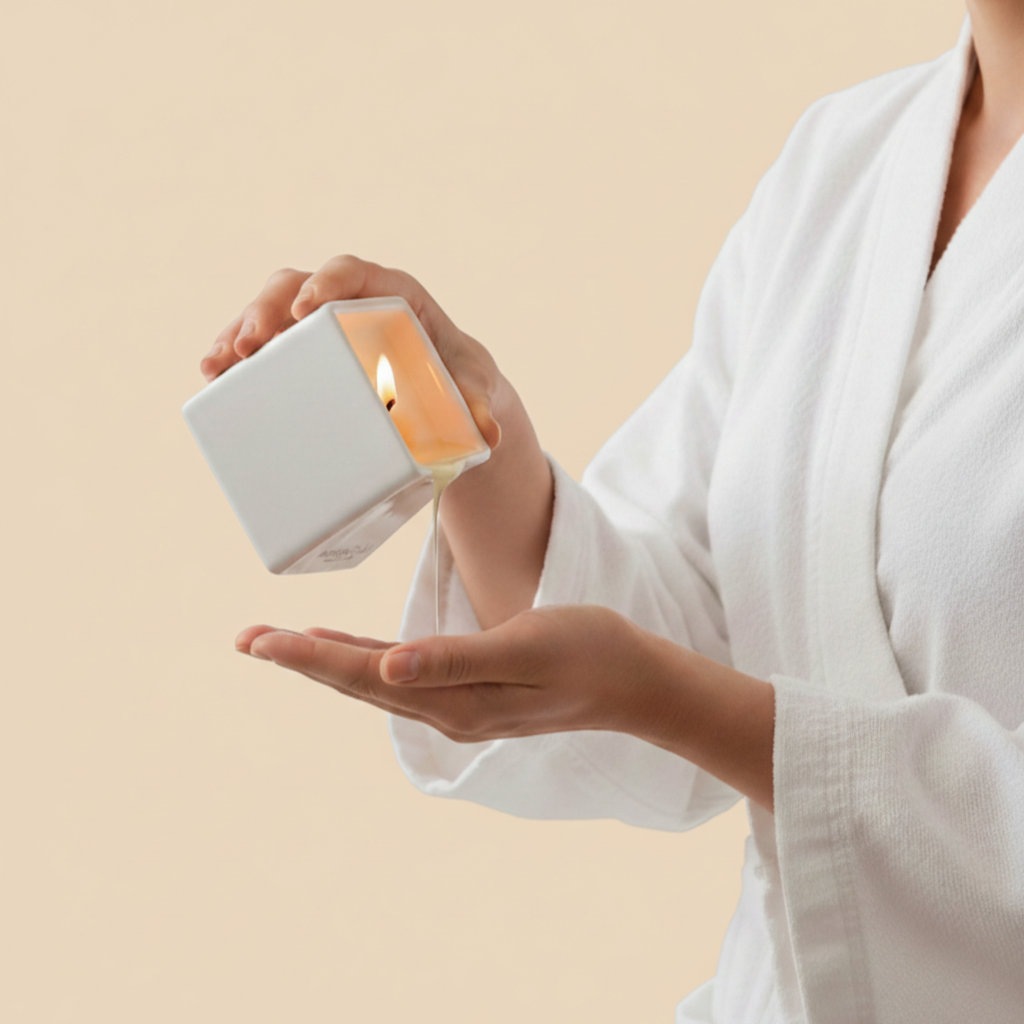 Lemon Citrus Signature Massage Candle 10oz